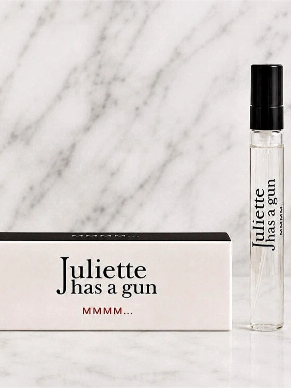 Juliette Has a Gun Mmmm. Fragrance Sample in White & Clear NWT